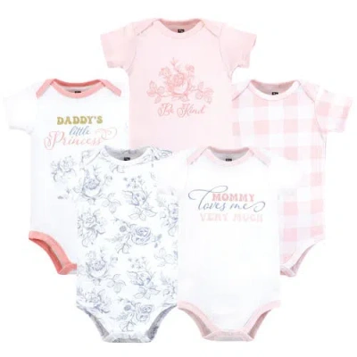 Hudson Baby Cotton Bodysuits 5-pack