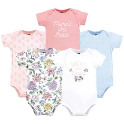 Hudson Baby Cotton Bodysuits 5-pack