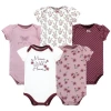 Hudson Baby Cotton Bodysuits 5-pack