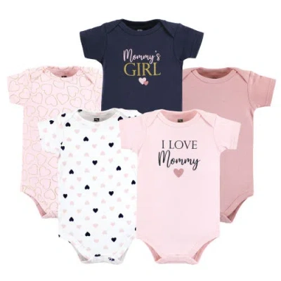 Hudson Baby Cotton Bodysuits 5-pack