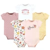 Hudson Baby Cotton Bodysuits 5-pack