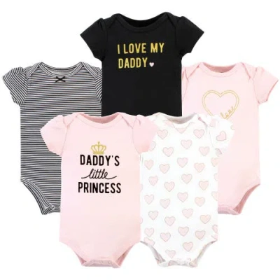 Hudson Baby Cotton Bodysuits 5-pack