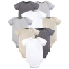 Hudson Baby Cotton Bodysuits 8-pack In Multi