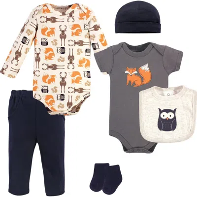 Hudson Baby Cotton Layette Set In Multi