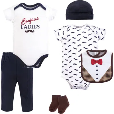 Hudson Baby Cotton Layette Set In White