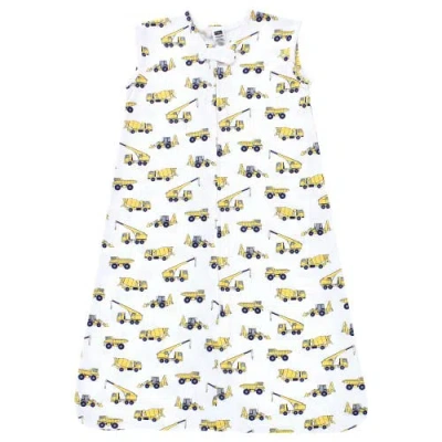 Hudson Baby Cotton Sleeveless Wearable Sleep Sack, Sack, Blanket In Multi