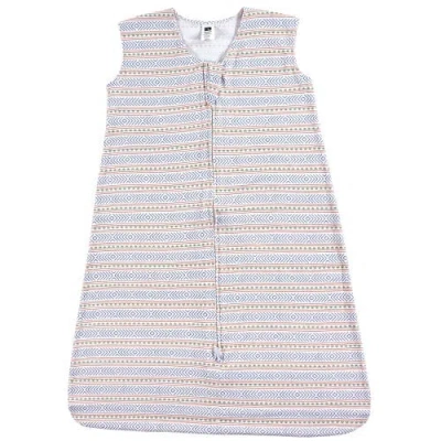 Hudson Baby Cozy Cotton Sleeveless Sleep & Cuddle Pouch In Purple