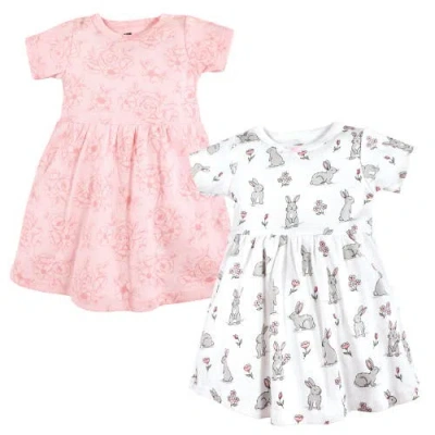Hudson Baby Cozy Stylish Baby Dress 2pk In Multi