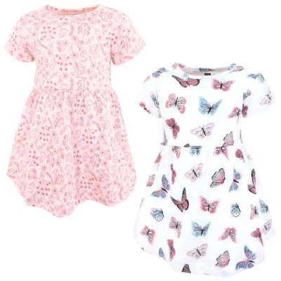 Hudson Baby Cozy Stylish Baby Dress 2pk In Black