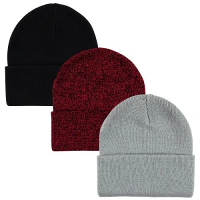 Hudson Baby Kids'  Cuffed Beanies And Knit Caps In Multi