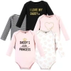 Hudson Baby Essential Long-sleeve Cotton Bodysuit Set