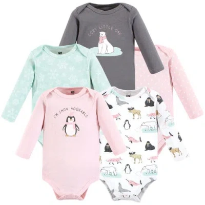 Hudson Baby Essential Long-sleeve Cotton Bodysuit Set