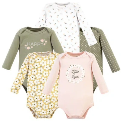 Hudson Baby Essential Long-sleeve Cotton Bodysuit Set