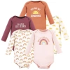 Hudson Baby Essential Long-sleeve Cotton Bodysuit Set