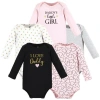 Hudson Baby Essential Long-sleeve Cotton Bodysuit Set