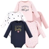 Hudson Baby Essential Long-sleeve Cotton Bodysuit Set