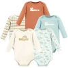 Hudson Baby Essential Long-sleeve Cotton Bodysuit Set