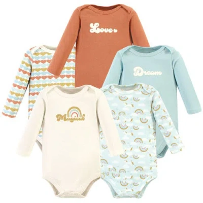 Hudson Baby Essential Long-sleeve Cotton Bodysuit Set
