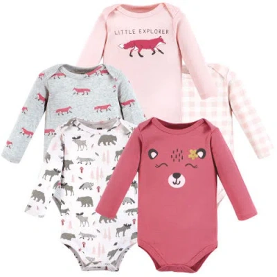 Hudson Baby Essential Long-sleeve Cotton Bodysuit Set