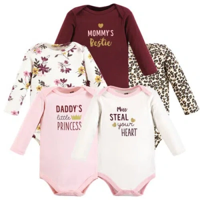 Hudson Baby Essential Long-sleeve Cotton Bodysuit Set
