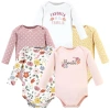Hudson Baby Essential Long-sleeve Cotton Bodysuit Set