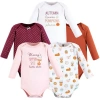 Hudson Baby Essential Long-sleeve Cotton Bodysuit Set