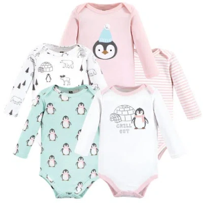 Hudson Baby Essential Long-sleeve Cotton Bodysuit Set