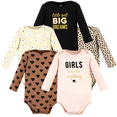 Hudson Baby Essential Long-sleeve Cotton Bodysuit Set