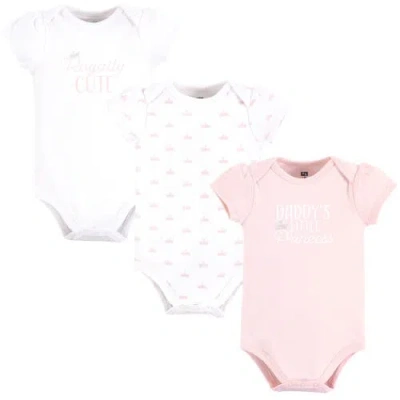 Hudson Baby Essential Three-piece Set Of Cotton Bodysuits In Multi