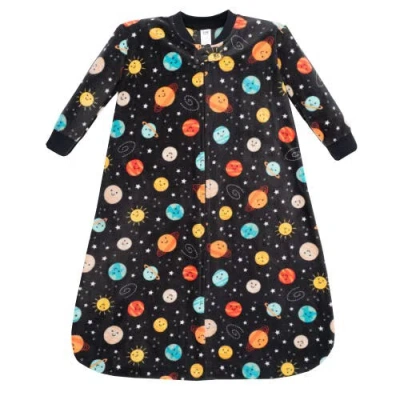 Hudson Baby Fleece Long-sleeve Sleeping Bag In Black