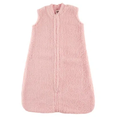 Hudson Baby Fluffy Sleeping Bag In Pink