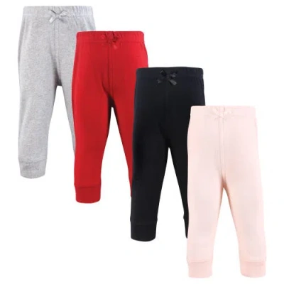 Hudson Baby Four-piece Collection Of Versatile Pants Bottoms In Multi