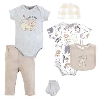 Hudson Baby Kids'  Infant Apparel Set In Gray