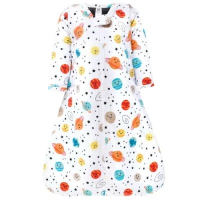 Hudson Baby Long Sleeve Plush Faux Fur Sleeping Bag, Wearable Blanket In Multi