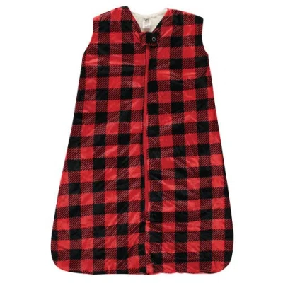 Hudson Baby Mink With Fluffy Inner Sleeping Bag, Sack, Blanket In Red