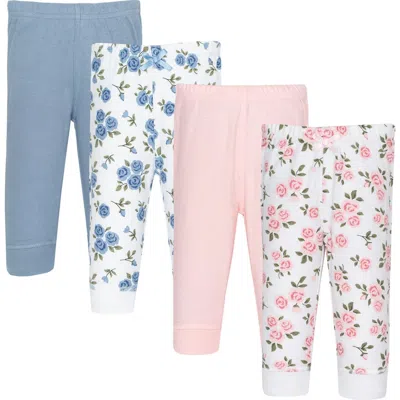 Hudson Baby Pack Of 4 Collection Of Versatile Pants Bottoms In Multi