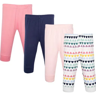 Hudson Baby Pack Of 4 Collection Of Versatile Pants Bottoms In Multi