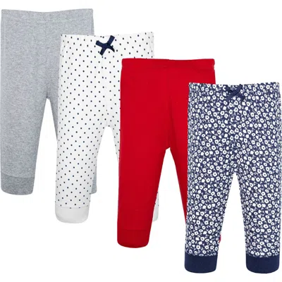 Hudson Baby Pack Of 4 Collection Of Versatile Pants Bottoms In Multi