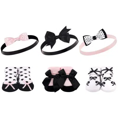 Hudson Baby Perfect Pair Headband & Socks Gift Pack (baby) In Multi