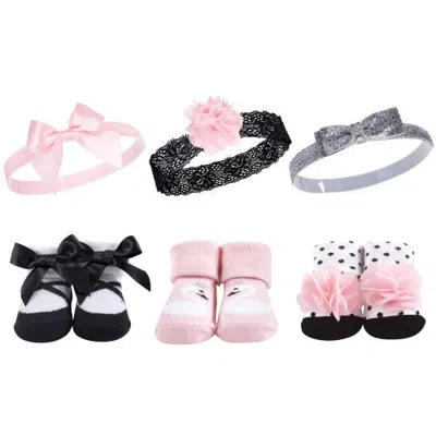 Hudson Baby Perfect Pair Headband & Socks Gift Pack (baby) In Swan