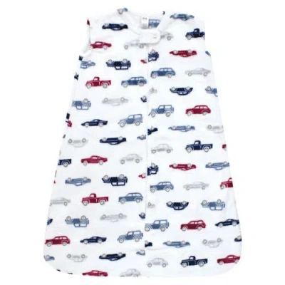 Hudson Baby Plush Flannel Sleep Sack In Multi