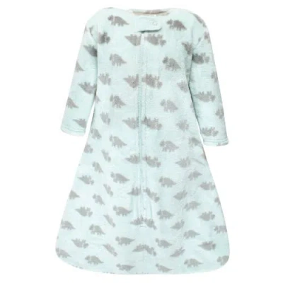 Hudson Baby Plush Flannel Sleep Sack In Blue