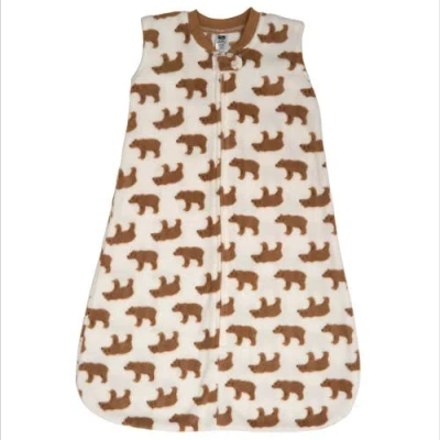 Hudson Baby Plush Sleeping Bag, Sack, Blanket In Brown