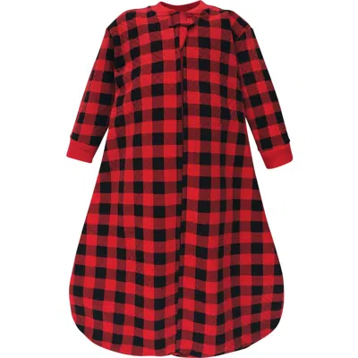 Hudson Baby Premium Quilted Long-sleeve Sleep & Wear Comfort Layer In Red
