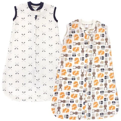 Hudson Baby Premium Quilted Sleeveless Wearable Sleep Sack In Multi