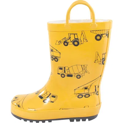 Hudson Baby Rain Boots For Kids In Yellow