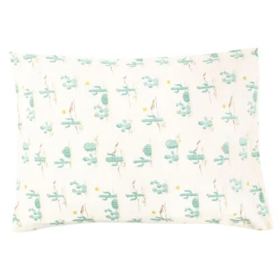 Hudson Baby Sleep Pillow Encasement In Green