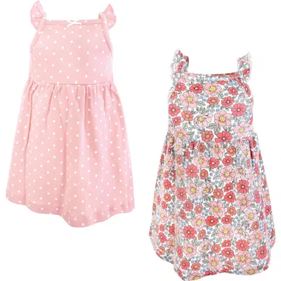 Hudson Baby Sleeveless 2-pack Dress Set In Blue