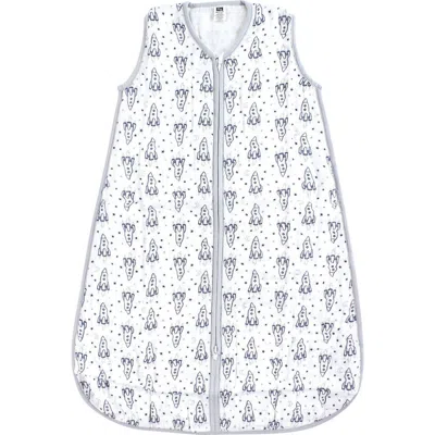 Hudson Baby Sleeveless Muslin Cotton Wearable Sleeping Bag In Multi