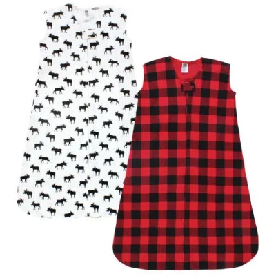 Hudson Baby Sleeveless Thermal Sleeping Bag 2pk In Multi